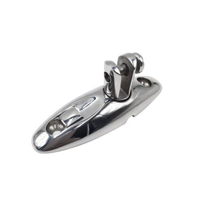 China Boat ; Marine ; High Quality Boat SS 316 Stainless Steel Metal Mount Top Deck Marine Hardware Hinge Yacht Deck Hinge For Boat for sale