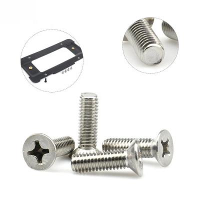 China Csk Best Selling Surface Treatments Various 1008 1022 A2-70 A4-70 Phillips Countersunk Head Machine Screws for sale