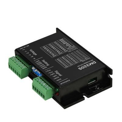 China Hotels Two Phase Black Stepper Motor Driver DM320S for sale