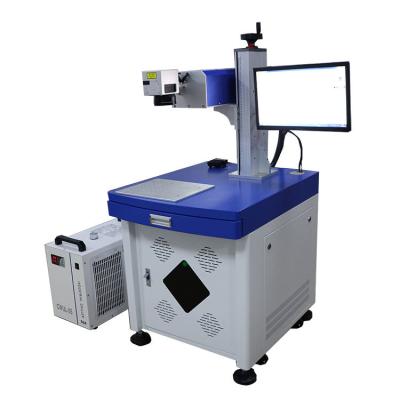 China Hotels High Precision Low Power DPSS UV Laser Marking Machine 3W/5W/10W for sale