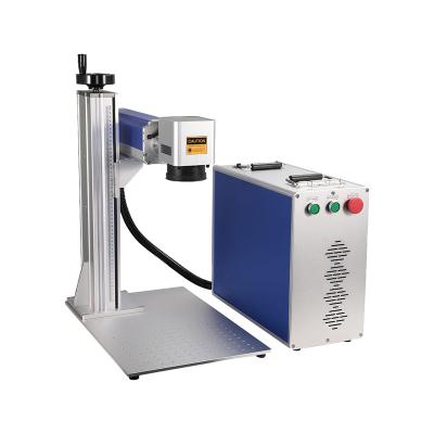 China Factory BD28 20W 30W 50W 100W Raycus Mini Laser Source Fiber Laser Marking Machine for sale