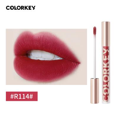 China Matte Air Liquid Lipstick Waterproof 24 Hour Waterproof Colorkey Lasting for sale