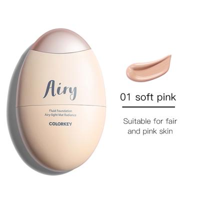 China Moisturizer Colorkey Design Makeup Waterproof Bottle Liquid Foundation for sale