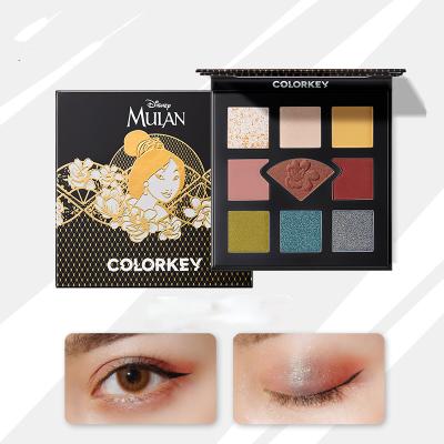 China EYE Hua Mulan Makeup Eye Shadow Palette Wholesale High Quality Private Label for sale