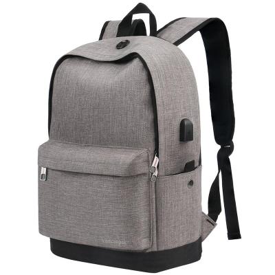 China Anti Theft Polyester Anti Theft School Backpack Boys USB Filling Bags Waterproof Custom School Bags For Students for sale