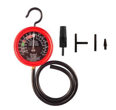 China Hafner Automotive Fuel Pressure Tester Made in Taiwan OEM ODM Available - 3.5 Inch Vacuum / Fuel Pressure Tester for sale