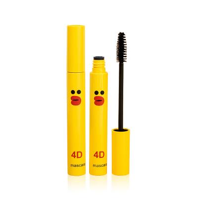 China Waterproof Cartoon Duck Yellow Mascara Curling Thick Mascara Backing Waterproof Lengthening Customization for sale