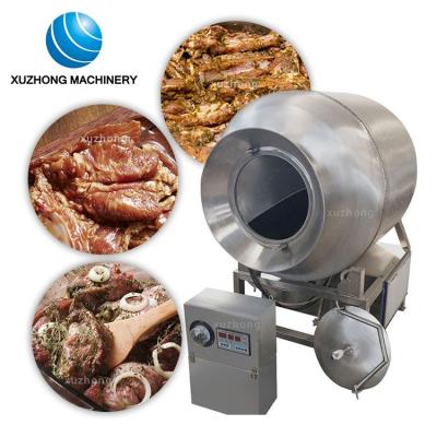 China Stainless Steel Vacuum Machine Meat Tumbler Chicken Fish Pork Meat Tumbler Beef Mutton Vacuum Crushing Crushing Machines for sale