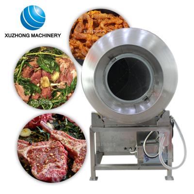 China Hot Dog Sausage Maker Machine Stainless Steel Vacuum Tumbler Marinator Meat Tumbler Machine Meat Processing Machine for sale