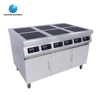 China Hotel Wholesale Price 3500w Industrial 6 Burner Induction Cooker For Restaurant Cooktops Commercial Induction Cooker Kitchen Equipment for sale