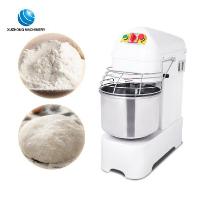 China Snack Factory Double Speed ​​Commercial Spiral Dough Mixer Flour Bread Dough Mixer Machine Industrial Bread Dough Mixer Heavy Duty Mixing Mixer for sale