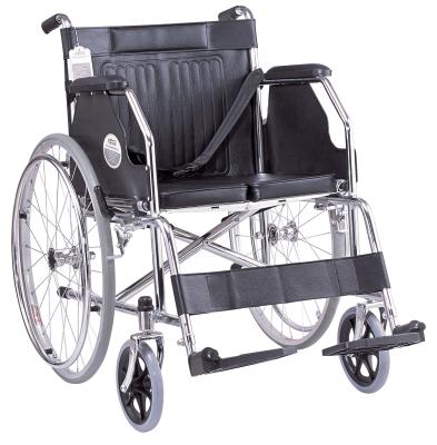 China Wholesale Popular Hospital Furniture Steel Manual Foldable Wheelchair BDMSLY601-51 for sale