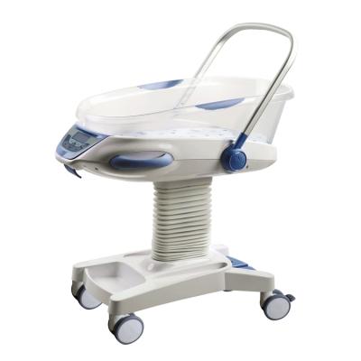 China High Quality Metal Height Adjustable Gas Spring Hospital Baby Cradle With Weigh Scale for sale