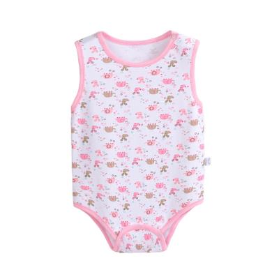 China Wholesale Cheap Wholesale Infant Newborn Baby Clothes 100% Cotton Baby Romper Unisex Jumpsuit 100% Cotton Jumpsuit for sale