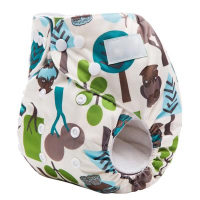 China New Design Reusable Eco Washable Diaper Cloth Printed Instant Customization For Baby for sale