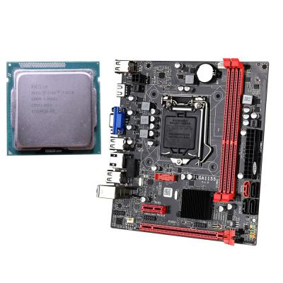 China lntel B75 LGA1155 desktop motherboard with lntel core processor 3.9GHz i7-3770 cpu combo for sale