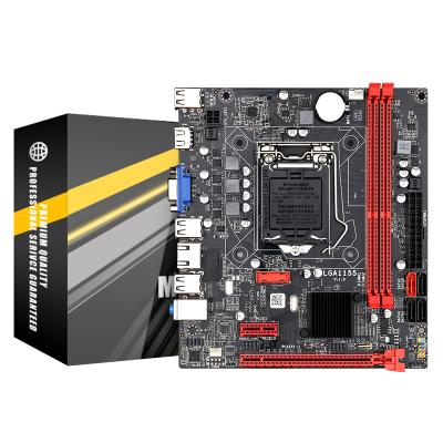 China New factory B75 desktop motherboard LGA1155 integrated slots SATA3 lga1155 mainboard for sale