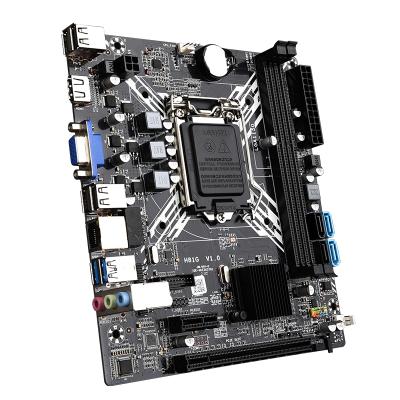 China fast delivery lga1150 socket b85 chipset h81 desktop motherboard for sale for sale