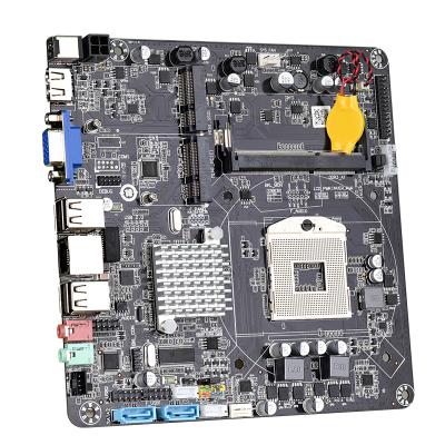 China Gaming motherboard MATX desktop combo HM55 motherboard plus lntel cpu and ddr3 fan sodimm i3/i5/i7 pga988 mainboard for sale