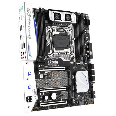 China 8*DDR4 1600/1866/2133/2400MHz JingSha Motherboard X99-E8i 8*DDR4 1600/1866/2133/2400MH LGA 2011-V3/V4 Support 2*NVME M.2 PCIE for sale