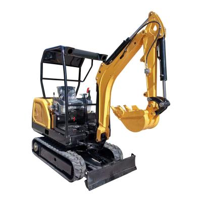 China Construction Material Shop 2ton Mini Excavator Small Digger With Boom Swing Euro 5 Engine Mini Digger for sale