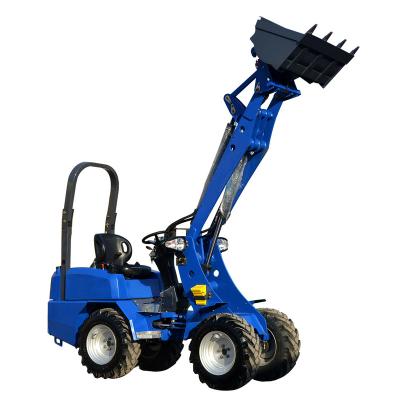 China Hotels Construction Machine Mini Electric Wheel Loaders Hydrostatic Loader for sale