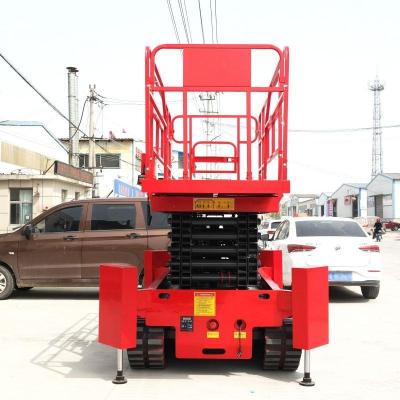 China 6m 8m 10m 12m 14m 16m 18m Modern Mobile Hydraulic Electric Hydraulic Mobile Scissor Lift Table Scissor Man Lift Platform for sale