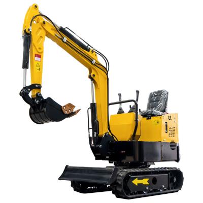 China Building Material Shops 1 Ton Mini Excavator HT10 Garden Farm HIGHTOP With V Emission Engine Minibagger EURO CE EPA for sale