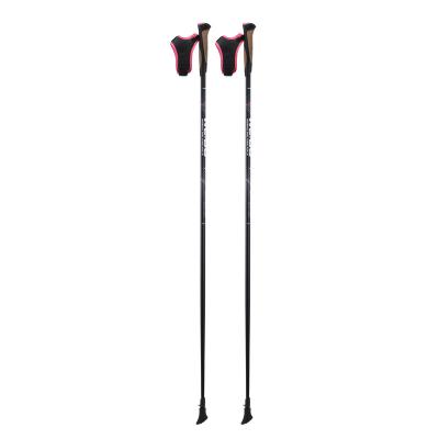 China PP+cork Manufacturer Supply Stick Trekking Turist Hand Grip Nordic Walking Pole Telescopic Pole for sale