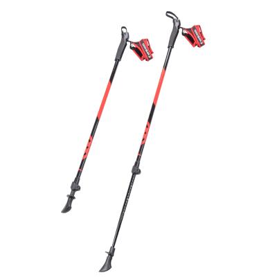 China PP+ EVA Chinese Suppliers Nordic Walking Poles Increasing Set Retractable Poles Outdoor Adjustable Telescoping Walking Poles for sale