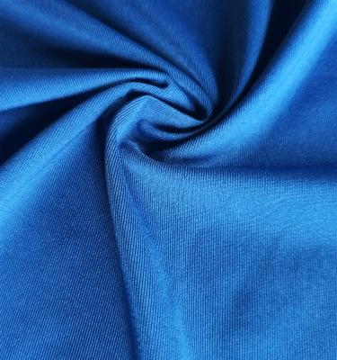 China Wicking Sweat 87%Repreve Recycle Polyester 13%Spandex 147CM 155GSM Sweat Wicking&Soft Hand Feeling Plain Jersey Fabric for sale