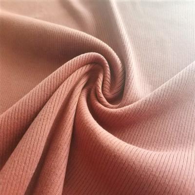 China Stretch 94% Full ATY 6% Good Rib 106CM 285GSM 160D Nylon Spandex 2*2 stretch&recovery widthwise&Soft hand feel ATY fabric for sale