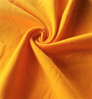 China Stretch&Soft 95%Cotton 5%Spandex 175CM 160GSM 40S 28GG Hand Feeling&Good Stretch&Soft For T-shirts Cottony Plain Elastane Tank Top Fabric for sale