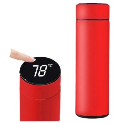 China PORTABLE Stainless Steel Thermos Bottle Mug Temperature Display Smart Vacuum Flasks for sale