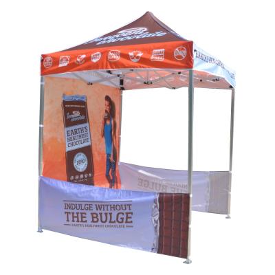 China Fireproof Aluminum Easy Folding Tent Advertising Tent Customized By Picture Size And Logo Printing for sale