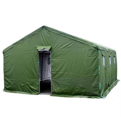 China Wholesale Emergency Powder Coated Steel Frame Disaster Relief Tent Emergency Tent for sale