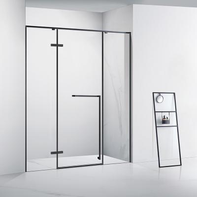 China Indoor Waterproof Household Glass Partition Door Shower Room Partition for sale