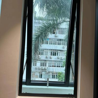 China Aluminum Glass Casement Windows Tilt Tower Windows Rain Proof Casement Magnetic Vouchers Double Screen Prices for sale