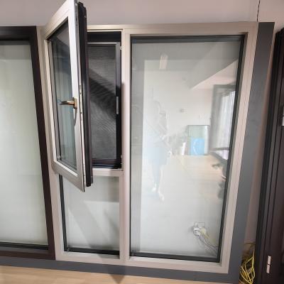 China China Manufacturer Magnetic Double Glazed Tempered Glass Aluminum Sliding Screen Windows and Doors Residential Aluminum Windows for sale