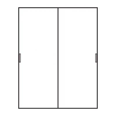 China Waterproof Aluminum Alloy Sliding Door Door Italian European Side Hung Double Sliding Door for sale