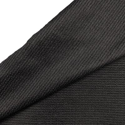 China Breathable; 100% Polyester Elastic Warp Knitted Woven Fusible Interlining for sale