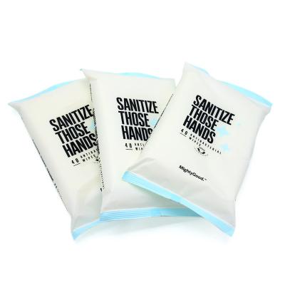 China Hot Selling Daily Life Wet Tissue Portable Sanitary Wipe Package Promotional Sanitizing Sensitive Wipes for sale