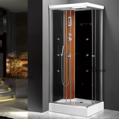 China Popular H AKL-1354-G 70*90*210cm 2020 Modern Aoclear Quality Framed Freesting Walk In Bath Shower Cubicle for sale