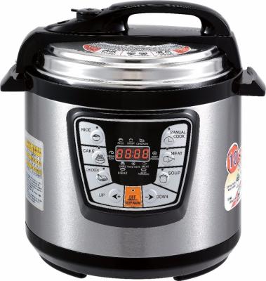 China Sustainable 6L 6 Quart Multi Function Pot Stainless Steel 8 In 1 Pressure Cooker for sale