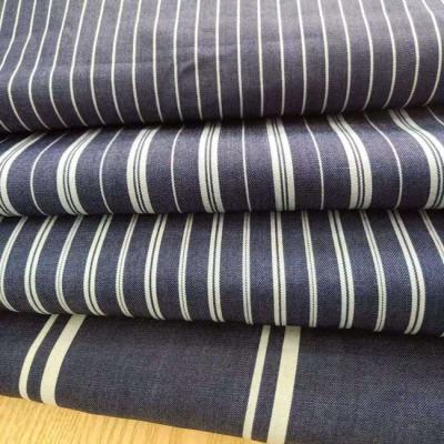 China Striped stripe tencel denim fabric for shirt or dress for sale