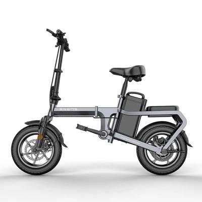 China Aluminum Alloy Manufacturer Foldable Electric Dirt City Bike Aluminum Alloy 21 Speed ​​31 - 60 Kilometer 48v Folding e Bike for sale