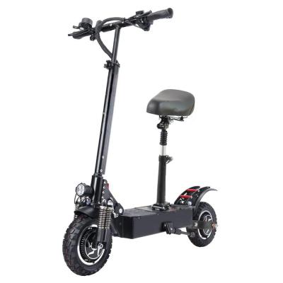 China D5 Electric Scooter EU Warehouse 2400W 60V Foldable Dual Motor With Suspensions Factory OEM for sale