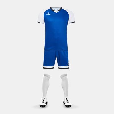 China Custom Made Polyester Sublimation Football Wear Practice Soccer Shirts Sportswear Soccer Team Uniform For Men zu verkaufen