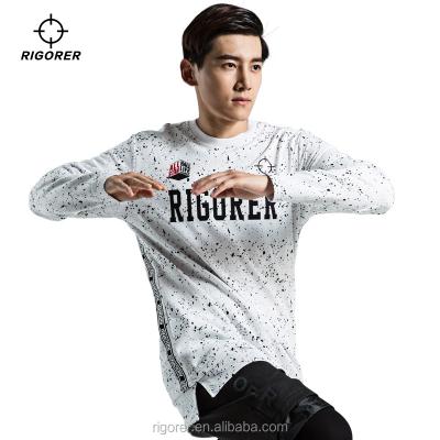 Chine Wholesale Warm Stylish Anti-pilling Crewneck Sweatshirt Men's Sweatshirt No Hood à vendre