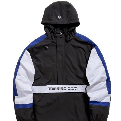 Κίνα Rigorer Winter Breathable Fleece Striping Warm Windproof Jacket OEM Unisex Outdoor Wholesale For Men's Hoodie προς πώληση